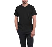 HRM Herren T-Shirt HRM103 Luxus Rundhals 100% Bio-Baumwolle Fair Trade Schwarz L
