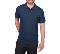 HRM Herren Heavy Polo, navy, Gr. L I Premium Polo Shirt Herren aus 100% Baumwolle I Basic Polohemd bis 60°C waschbar I Hochwertige & nachhaltige Herren-Bekleidung I Workwear