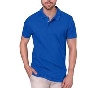 HRM Herren-Poloshirt HRM302 – schweres, elastisches Poloshirt – Royal Blue L