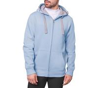 HRM Herren Hooded Jacket I Premium Kapuzenpullover Herren mit Kontrast-Innenfutter I Basic Hoodie mit Reißverschluss I Zip Hoodie I Hochwertige & nachhaltige Herren-Bekleidung