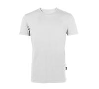 HRM Herren Rundhals T-Shirt 8 Farben bis Größe 6XL aus zertifzierter Bio - Baumwolle Unisex 2XL Weiss