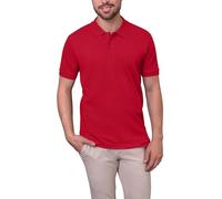 HRM502 HRM Herren Elastisches Polo Kurzarm Red M