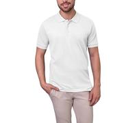 HRM Herren Polohemd HRM502 Luxury Stretch – kurzarm, 95% Baumwolle/5% Elasthan – Weiß XXL