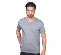 HRM Herren Luxury V-Neck Tee I Premium T-Shirt Herren V-Ausschnitt aus 100% Bio-Baumwolle I Basic T-Shirt bis 60°C waschbar I Hochwertige & nachhaltige Herren-Bekleidung
