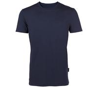 HRM Herren Rundhals T-Shirt 8 Farben röße 6XL aus zertifzierter Bio - Baumwolle Unisex Navy L