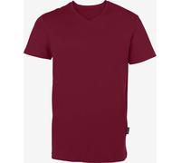 HRM Herren T-Shirt 'Luxus V-Ausschnitt' 102 bordeaux L