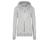 HRM Ladies Premium Hooded Jacket M grau melange