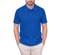 HRM501 HRM Herren Polo Kurarm Royal Blue 4XL
