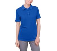 HRM Damen Polo Luxury HRM601 Kurzarm 100% Baumwolle Royalblau Gr. 3XL bis 60°C