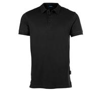 HRM - Men´s Luxury Stretch Polo Black - Gr. - S