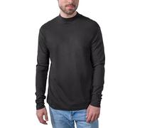 HRM Men´s Premium Highneck Longsleeve Tees Gr. 5XL Dunkelgrau - Modisches Langarm Shirt für Herren 100% Baumwolle, Angenehmes Tragegefühl, 200 g/m² Grammatur