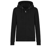 HRM Kinder Kapuzenjacke HRM2006 Premium 70% Baumwolle/30% recyceltem Polyester Schwarz S (128/7-8)