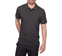 HRM Herren Heavy Polo, dunkelgrau, Gr. 2XL I Premium Polo Shirt Herren aus 100% Baumwolle I Basic Polohemd bis 60°C waschbar I Hochwertige & nachhaltige Herren-Bekleidung I Workwear