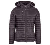 HRM Steppjacke Damen leicht I Premium Übergangsjacke Damen mit abnehmbarer Kapuze I Atmungsaktiv & Wasserabweisend I Hochwertige & nachhaltige Damen-Bekleidung