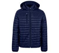 HRM Steppjacke Herren leicht I Premium Übergangsjacke Herren mit abnehmbarer Kapuze I Atmungsaktiv & Wasserabweisend I Hochwertige & nachhaltige Herren-Bekleidung