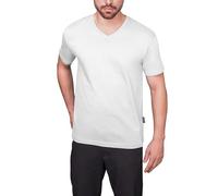 HRM T-Shirt HRM102 Herren V-Ausschnitt Luxus Weiß 3XL