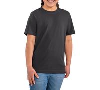 HRM Kinder Rundhals-T-Shirt HRM2001 – Luxus, Bio-Baumwolle – Dunkelgrau Gr. M (134/8-9)