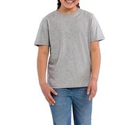 HRM2001 HRM Kinder Luxus Rundhals T-Shirt Bio-Baumwolle Grey Melange M (134/8-9)
