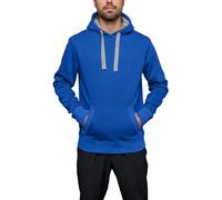 HRM Unisex Kapuzenpullover HRM900 Premium mit Kontrast-Innenfutter Royal Blue S