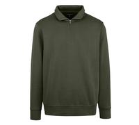 HRM Unisex Half-Zip Sweatshirt – Premium, angenehm weiches Mischgewebe, nachhaltig