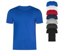 HRM Herren Heavy Luxury Roundneck Tee, dunkelgrau, Gr. 6XL I Fair Trade T-Shirt Herren mit Rundhalsausschnitt I Nachhaltig & aus 100% Bio-Baumwolle