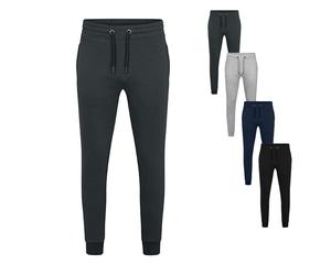 HRM1500 HRM Unisex Premium Jogginghose Grey Melange 4XL