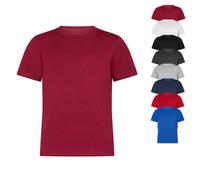 HRM2001 HRM Kinder Luxus Rundhals T-Shirt Bio-Baumwolle Red XL (146/11-12)