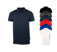 HRM302 HRM Herren Schweres Elastisches Polo Dark Grey 3XL