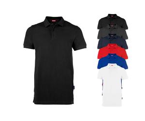 HRM303 HRM Herren Schweres Sport Polo Red L