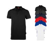 HRM303 HRM Herren Schweres Sport Polo White XL
