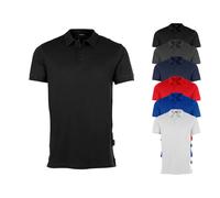 HRM502 HRM Herren Elastisches Polo Kurzarm Black 5XL