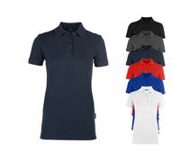 HRM602 HRM Damen Elastisches Polo Kurzarm Black L