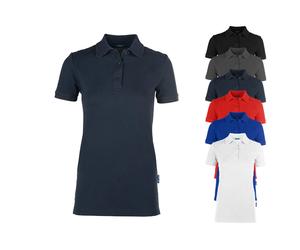 HRM602 HRM Damen Elastisches Polo Kurzarm Red L