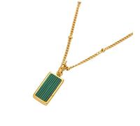 Hrtyvhin Modische, vielseitige Halskette mit Schlüsselbeinkette für elegante Frauen, inklusive abnehmbarem Anhänger und natürlichen Muschelakzenten Minimalistische Halskette
