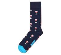 Happy Socks 2er pack Socken - Socken mit Wein motiv für Weinliebhaber - lustig Geschenkbox für Weihnachten und Geburtstag