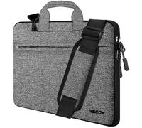 HSEOK 15 15.6 16 Zoll Laptoptasche Hülle, Griff Umhängetasche Wasserabweisend Schutzhülle Kompatibel mit MacBook Pro 16" M4 M3 M2 M1, Mac 15" 14", XPS 15 und den Meisten 14"-16" PC,D02G04
