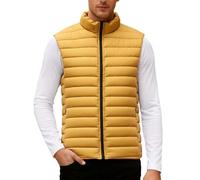 Hsternexy Ärmellose Weste Herren Leicht Daunenweste Sportweste Elegant Übergrößen Übergangsjacke Laufweste Sportlich Outdoor Arbeitsweste Fahrradweste Dünne Herrenwesten Winterjacke