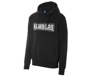 HSV Kapuzenpullover "Sönke" mit Hamburg-Schriftzug - Schwarz 3XL