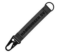 HSV Schlüsselanhänger Karabiner - grau