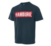 HSV T-Shirt "Snorre" - dunkelblau mit Hamburg-Schriftzug M