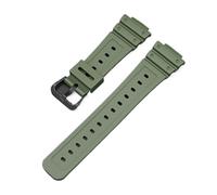 HTHRRFE 16-mm-Uhrenarmband-Zubehör, kompatibel mit Casio G-SHOCK DW-5600BBN/Ms/E GW-5000 GW-5035 - einzigartiges Design, bequeme Passform(Army Green-Black-K5)