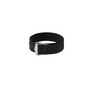 HTHRRFE 20 mm atmungsaktives Nylonarmband, kompatibel mit Omega 300/600/150 Tudor, gewebtes Canvas-Uhrenarmband, Stoffarmband, Faltschließe, Armband for Herren(Black silver,22mm)