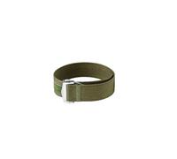HTHRRFE 20 mm atmungsaktives Nylonarmband, kompatibel mit Omega 300/600/150 Tudor, gewebtes Canvas-Uhrenarmband, Stoffarmband, Faltschließe, Armband for Herren(Army Green silver,22mm)