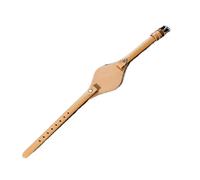 HTHRRFE Echtleder-Uhrenarmbänder, kompatibel mit Fossil ES3077 ES2830 ES3262 ES3060. Stilvolle 8-mm-Uhrenarmbänder for Damen, kleines Armband(Apricot,Rose-K1-8mm)