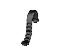 HTHRRFE Edelstahl-Uhrenarmband, kompatibel mit Casio MTG-B3000B/BD MTGB3000, Herren-Schnellverschluss-Armband, modifizierte Metall-Faltschließe(Noir)