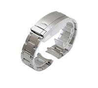 HTHRRFE Feinabstimmungs-Zugknopfband, kompatibel mit Rolex Submariner, Schwarz, Grün, Water Ghost, Rostschutz, Edelstahlzubehör, 20 mm, 21 mm(Silver Full Matte,21mm)