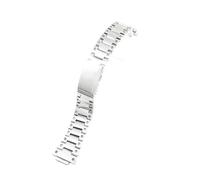 HTHRRFE Kompatibel mit Casio EFB-680/ECB-10YD Armband, Stahlarmband, konvexe Schnittstelle, Edelstahl-Uhrenarmband, Herrenuhr-Zubehör, 14 x 26 mm(Steel)