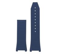 HTHRRFE Kompatibel mit Herren-Uhrenarmband mit Kerben, Sports Series Three Eyes F80 F-80, Uhrenarmband aus massivem Präzisions-Edelstahl, 26 mm(Blue-no clasp)