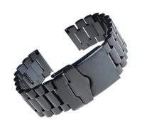 HTHRRFE Kompatibel mit TAG Heuer F1 Edelstahl-Herren-Uhrenarmband, 20 m, 22 mm, flaches Ende, Doppelverschluss-Schnalle, Ersatzarmband, 22 mm, Azetat, Kein Edelstein