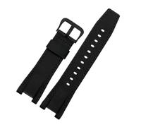 HTHRRFE Lederarmband kompatibel mit CASIO GST-S100g / S110 / S130l / W100G / W110 / 210B / 400G / 410 / B100 / W300 Armbandzubehör 26 x 14 mm